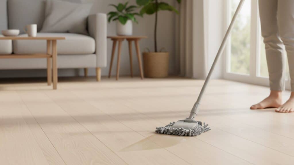 Levensduur PVC vloer verlengen met goed onderhoud