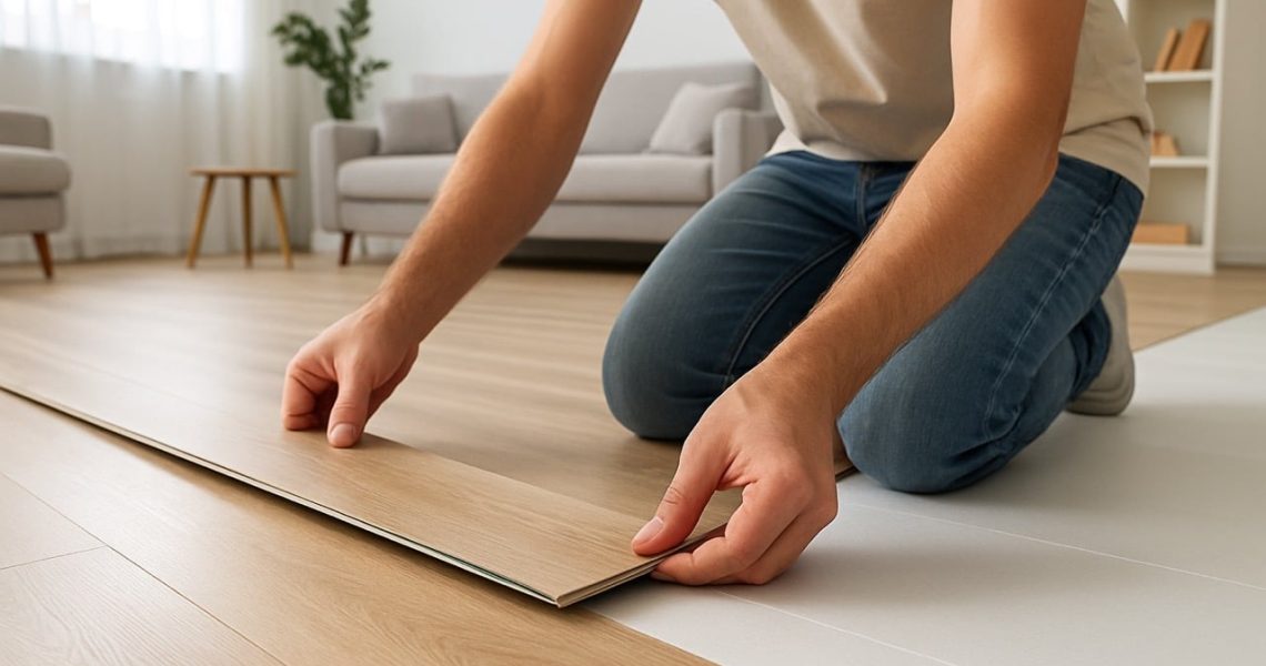 Klik PVC vs. verlijmd PVC