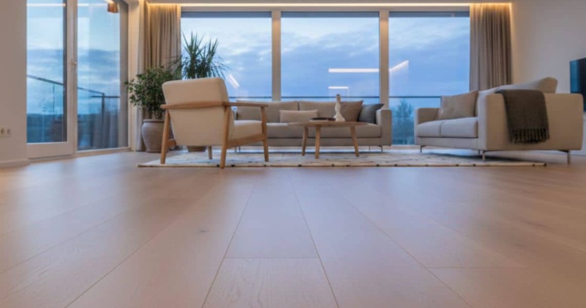 PVC vloer in moderne Nederlandse woonkamer