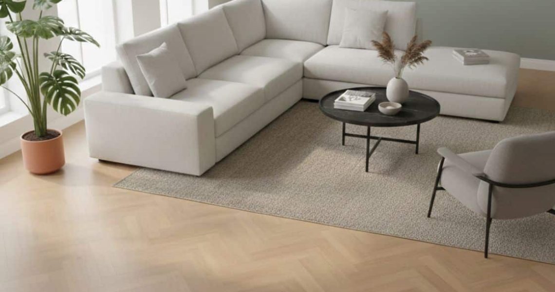 PVC vloer leggen op beton