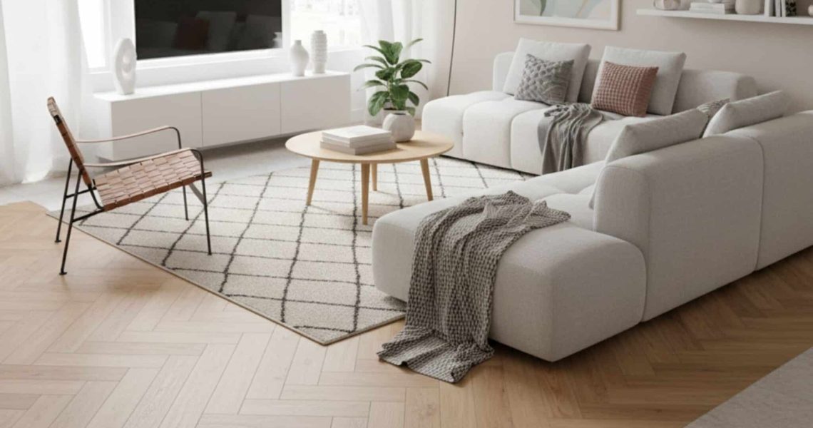 PVC vloer over tegels